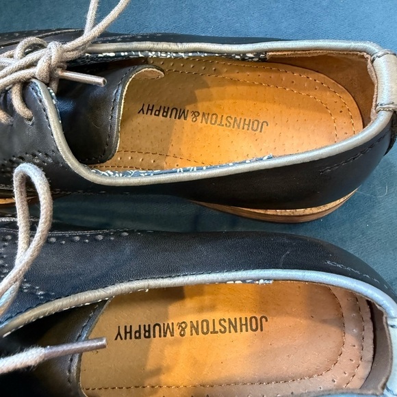 Johnston & Murphy Leather Wingtip Oxford Shoes Brown Men’s 7M main image 6